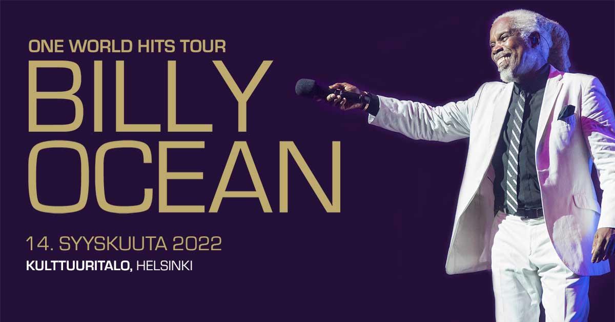 Billy Ocean standing