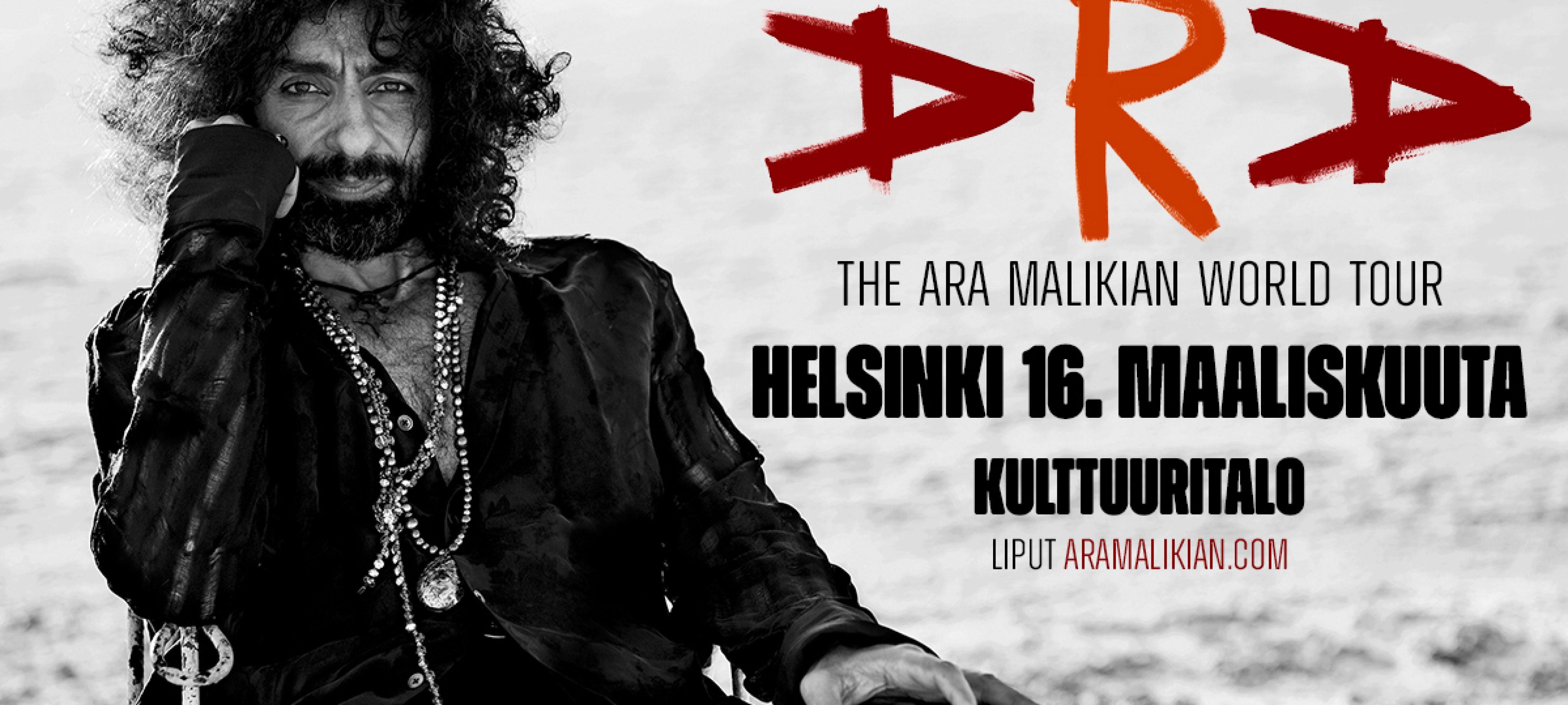 Ara Malikian World Tour Kulttuuritalo