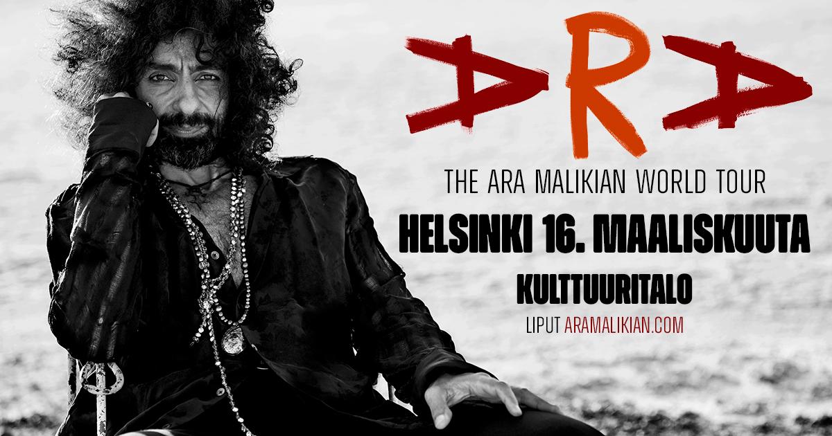 Ara Malikian World Tour Kulttuuritalo