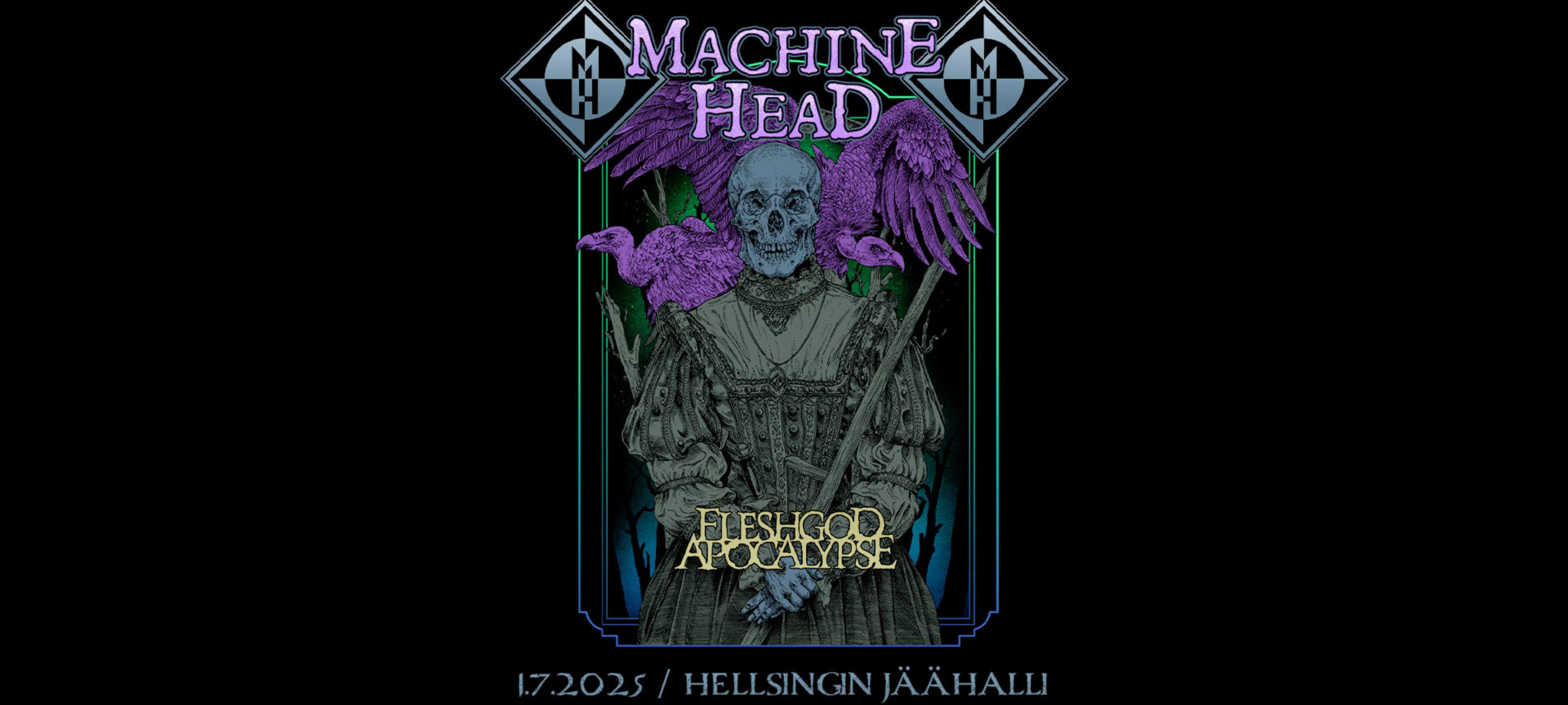 Machine Head 1.7.2025 / helsingin jäähalli