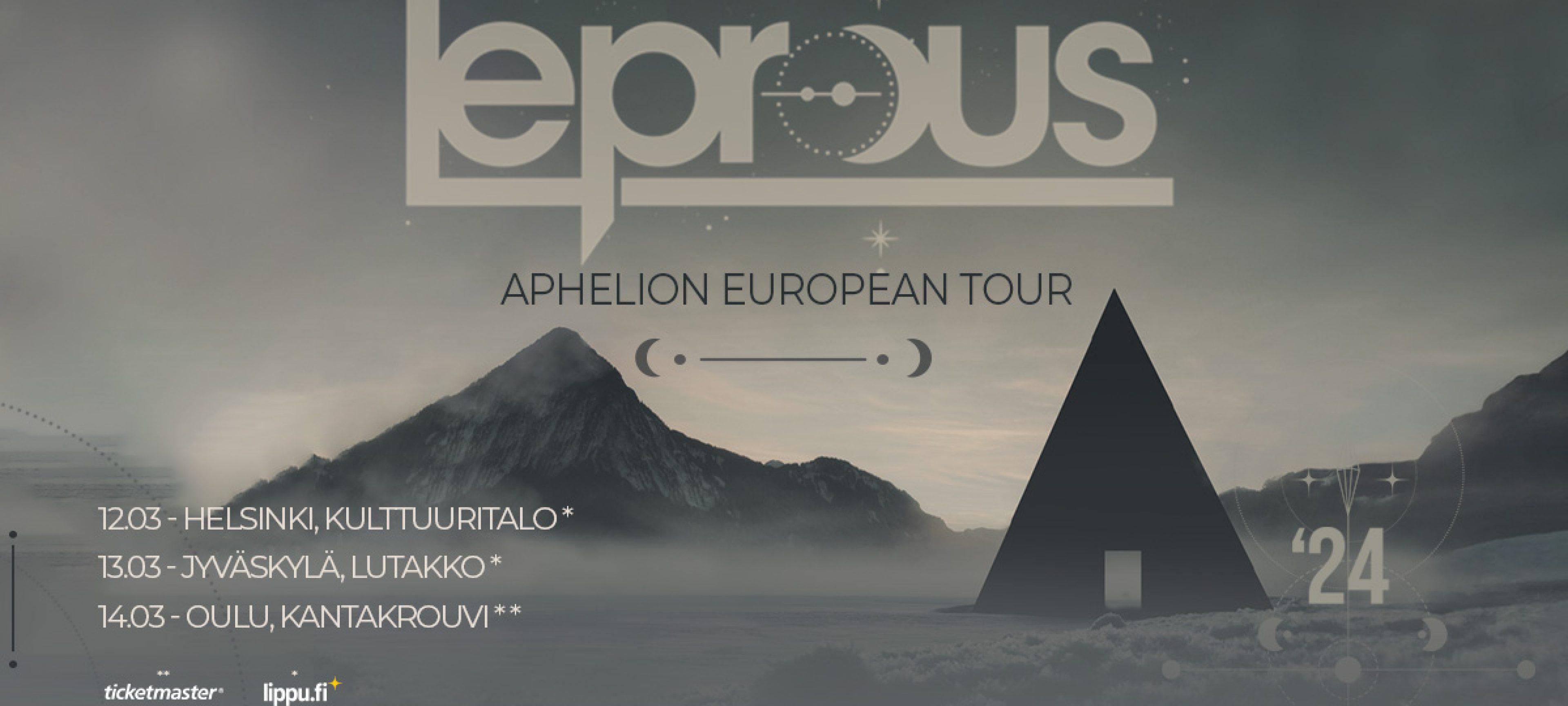 Leprous Aohelion European Tour