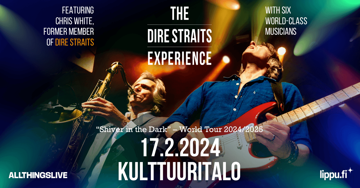 The Dire Straits Experience 17.2.2024 Kulttuuritalolla