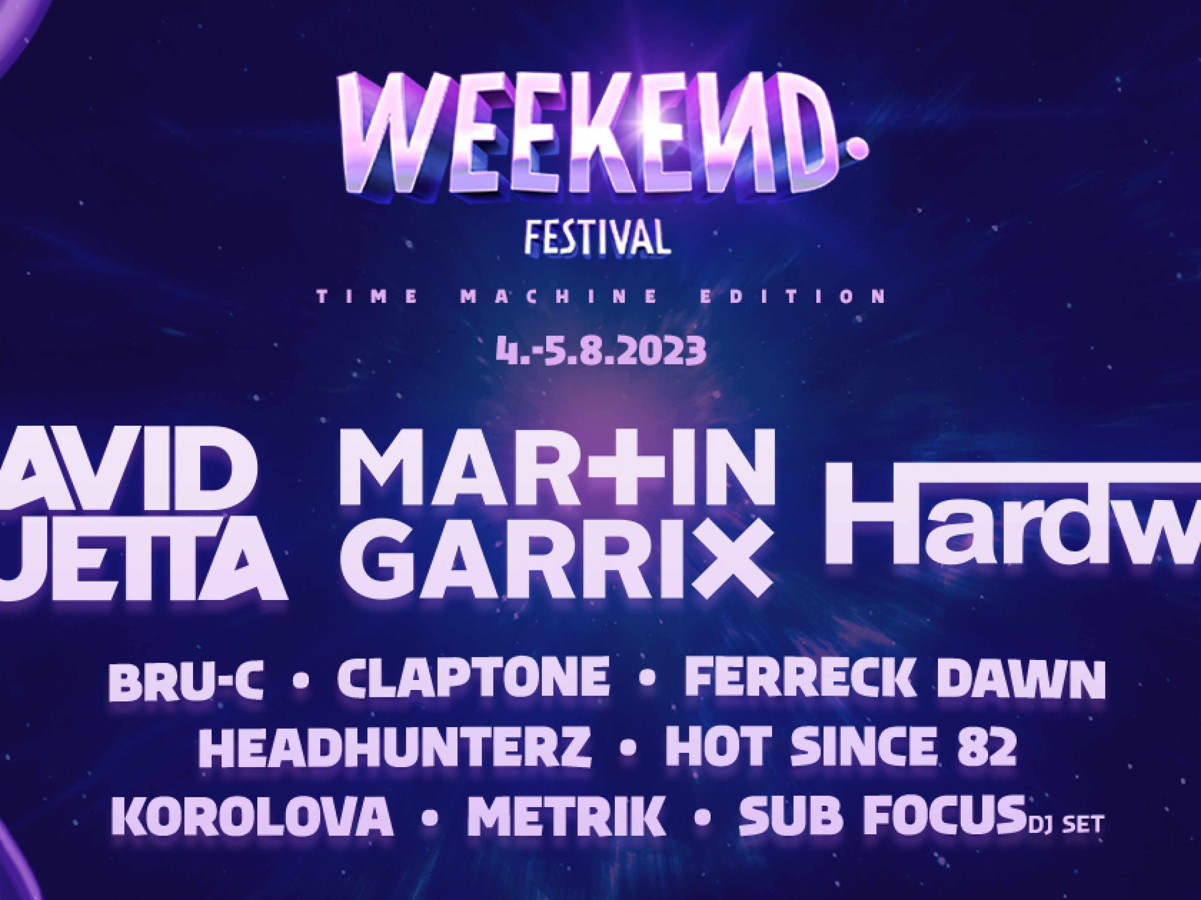 Weekend Festival 2023 | All Things Live